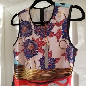 Clover Canyon Sleeveless Bodycon Dress - L